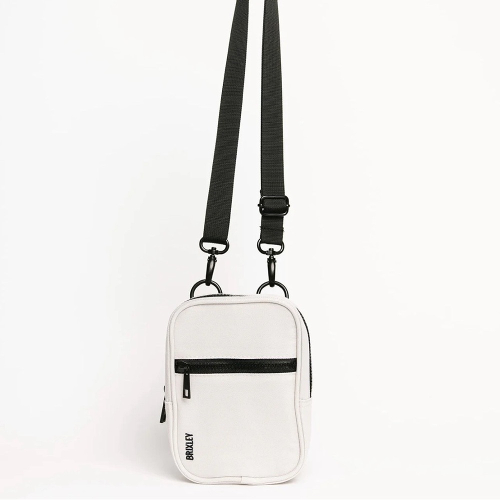Brixley Coastal Crossbody with Black Strap